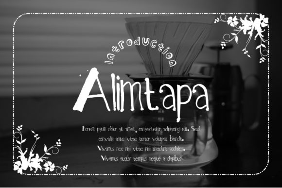 Alimtapa: The Handwritten Font That Elevates Campaign Design