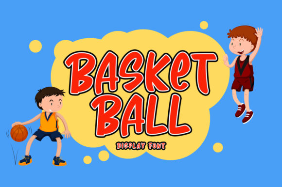 Basketball Font for Editorial Design