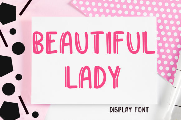 Beautiful Lady Font Review for Design Projects