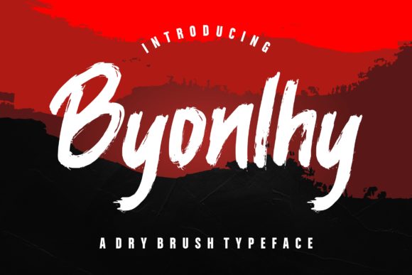 Byonlhy: A Bold Display Font for Modern Editorial Design