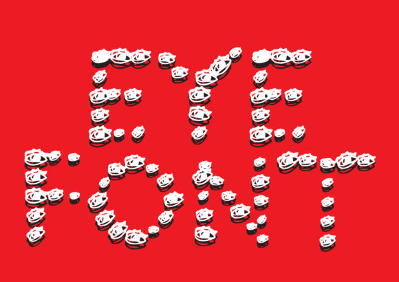 Eye: A Playful Display Font for Editorial Design