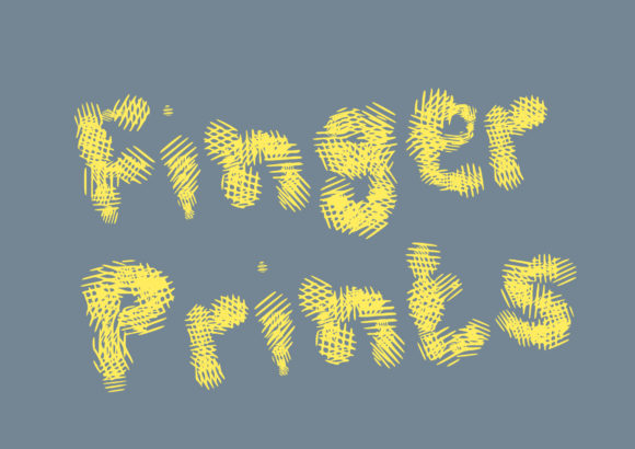 Finger Prints Font for a Polished Brand Look