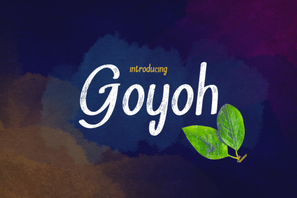Goyoh Font for Branding Projects