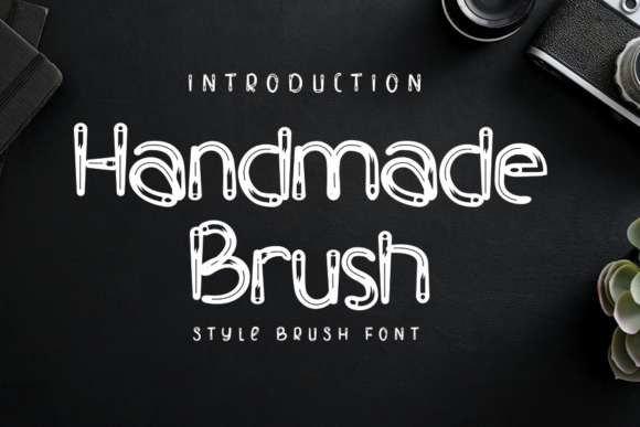 Handmade Brush: A Display Font for Creative Web Projects