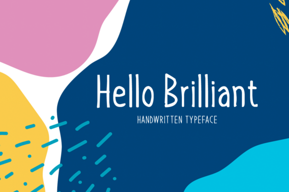 Hello Brilliant Font for Bold Brand Visuals