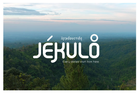Jekulo Display Font Review
