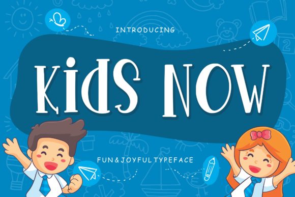 Kids Now Font for Campaign Creativity