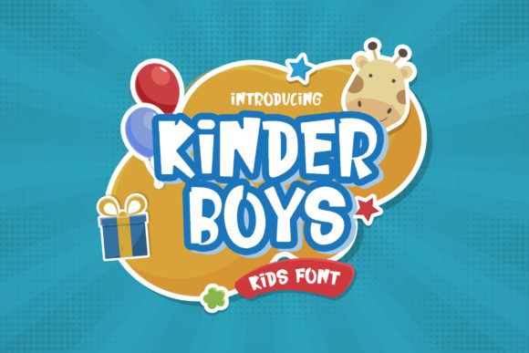 Kinder Boys Font for Eye-Catching Branding