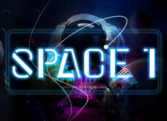 Space 1: A Futuristic Font for Professional Branding