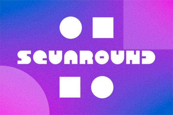 Squaround: A Modern Display Font for Bold Campaigns